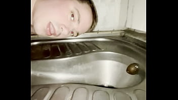 Preview 4 of Pakistani Neighbour Sex - Gay boy licking public beach toilet