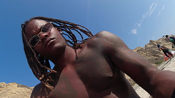 Preview 1 of Moil Sex - Day at the beach: naked in public