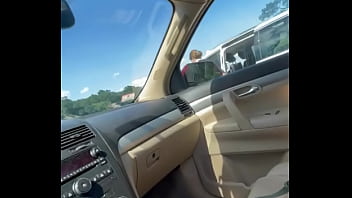 Preview 4 of Pregnant Orgasm Vid - jerking off in very risky public spot