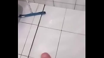 Preview 2 of Dog Fart Video Public Toilet - Pau lindo