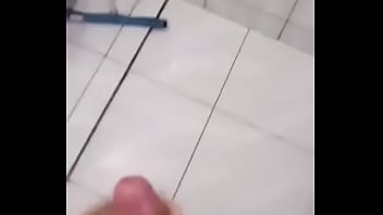 Preview 4 of Dog Fart Video Public Toilet - Pau lindo