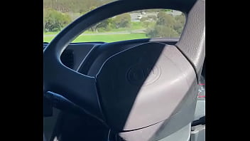 Preview 1 of Moms Hate Noe - Wanking with a view