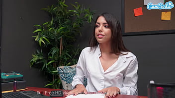 Preview 2 of Fitt Young Mother - Horny Teen Receptionist almost Busted Masturbating at Work