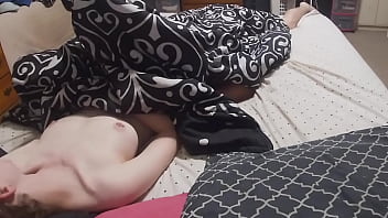 Preview 1 of Xxxx Bf English 2018 - Slutty Redhead Takes COCK as her Perfect Pierced Tits Bounce