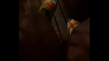 Preview 1 of Mature Mrs Jewell Nude Gifget - Ebony feet worship