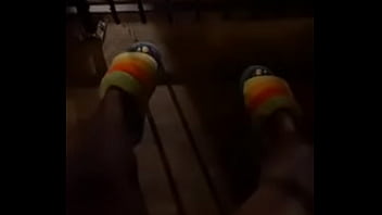 Preview 4 of Mature Mrs Jewell Nude Gifget - Ebony feet worship