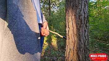 Preview 2 of Japanese Class Room Teacher Rape - Pissing boy - uncircumcised cock in forest