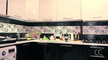 Preview 1 of 90 Bbw - EVENING MASTURBATION IN THE KITCHEN