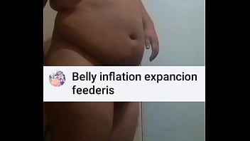 Preview 1 of 16 Aios - Belly inflation con manguera