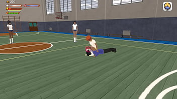 Preview 2 of Doctor Fucking Forced - Femdom University 3D Game - Gymgirls riding