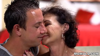 Preview 1 of Hot Aunty San - Natural tits Pixie lets her GILF pussy stuffed
