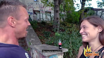 Preview 1 of Wwwxxx Pakistn - PublicSexDate - Natural Teen Mina Creampied by Stranger in the Park