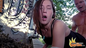 Preview 4 of Wwwxxx Pakistn - PublicSexDate - Natural Teen Mina Creampied by Stranger in the Park