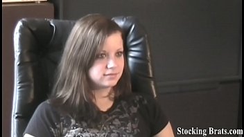 Preview 1 of Cathy Crempie - Let me slowly slide my pantyhose down my thighs for you