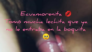 Preview 2 of Dad Xxx Sister - Mi t&iacute_o se corre en mi boca