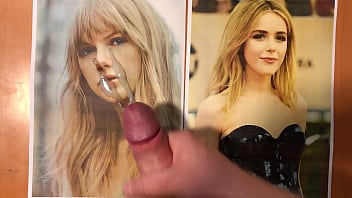 Preview 4 of Destroying Dani Daniels - cumshot tribute championship round 14 - Taylor Swift vs. Kiernan Shipka