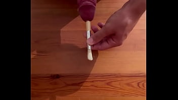 Preview 3 of Anybunny Mobo - Sounding and cumshot with a stick