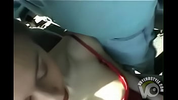 Preview 1 of Pepsi Paloma Bold Movies - Busty girl groped on the Bus by an old man !