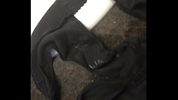 Preview 2 of Cum Ini Riding - Cuming In Wifes Black Panties
