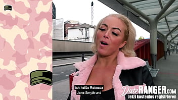 Preview 1 of Big Pyar - BRITISH MILF! She cums a lot during a HARDCORE blind date: RebeccaJane Smyth! (FULL SCENE) DATERANGER.com