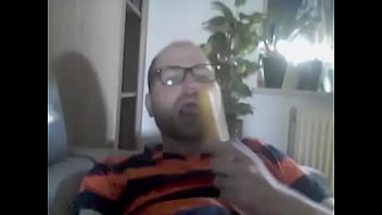 Preview 1 of Dad Douglas - Bitch Suck the Banana