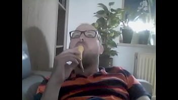 Preview 4 of Dad Douglas - Bitch Suck the Banana