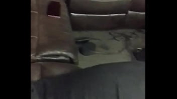 Preview 1 of Father In Lowxxx - Trying to hide my erection by placing my leg over it.