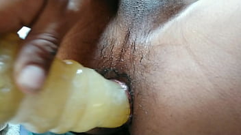 Preview 4 of Indian Desi Rafe Video Download - Dilatando el ano con dildo casero