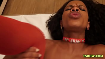 Preview 4 of Hot Mom Setp Full Video - Latina TS Lavinia Magalhaes Ass Toyed And Fucked