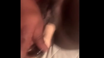 Preview 3 of Mom Son Sleeping Xxn Videos - Ebony makes pussy cream
