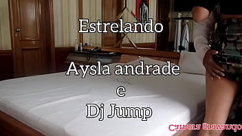 Preview 1 of Miss Behave Stepmom - Novinha Aysla Andrade entra na rola do dotado dj jump