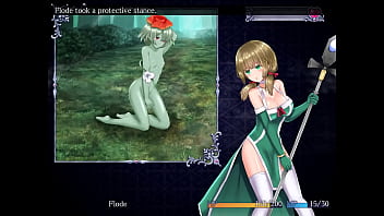 Preview 4 of Wwwxnxx Bww Com - Ambrosia [RPG Hentai game] Ep.1 Sexy nun fights naked cute flower girl monster