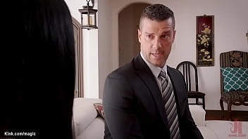 Preview 2 of Friend Mom Fors - Stepdad fucks teen and busty wife