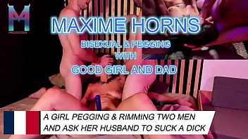 Preview 4 of Pakistani Gril Xidvideo - Une exp&eacute_rience unique avec goodgirlanddad : fellations mutuelles,  Pegging,  rimming passionn&eacute_ et double p&eacute_n&eacute_tration vib...