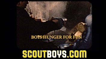 Preview 1 of Dp Chance - ScoutBoys - Innocent Scout tops for first time. Barebacks scoutmaster