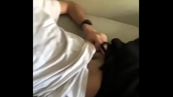 Preview 1 of Asian Ride Anal - tall and hairy guy briefs bulge and dick