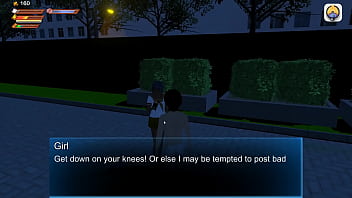Preview 2 of Havana Ginder - Femdom University 3D Game - Selfie girl