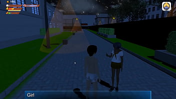 Preview 1 of Havana Ginder - Femdom University 3D Game - Selfie girl