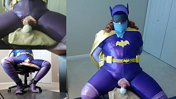 Preview 4 of Ran Tv Midnight Porn - Batgirl Hands Free Orgasm