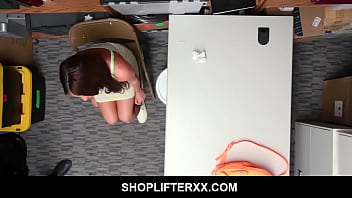 Preview 1 of Xxxxvibeo Dihan - Cute Shoplifter With Nice Body,  Davina Davis Fucked Hard By Guard