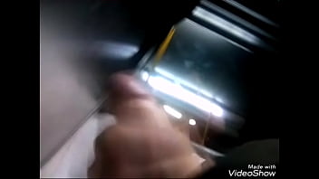 Preview 4 of Angelica Kitten Teens Porn - Jacking off while on the bus