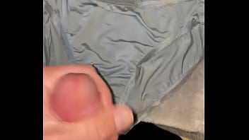 Preview 2 of Doh Fuck The Girl - Cumming in wife&rsquo_s friends used panties