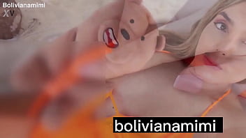 Preview 3 of Meth Porn And Squirt - Ursinho loco chupandome la conchita en las playas de Cancun ...Video completo en bolivianamimi.tv