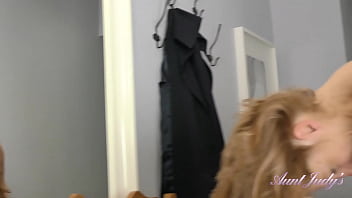 Preview 1 of Romantic Shes - AuntJudys - 40yo Amateur MILF Marta - Upskirt Masturbation