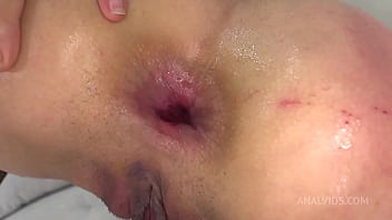 Preview 2 of British Sex Vedio - Double anal fucking 3on1 for Daniela Ortiz LTP004