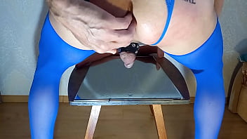 Preview 1 of Mather Cheating - A huge 50cm long anal plug in my insatiable slit