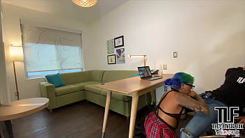 Preview 2 of Pierced Mask - FUCKING MY SPANISH TUTOR SPANISH BARBIE