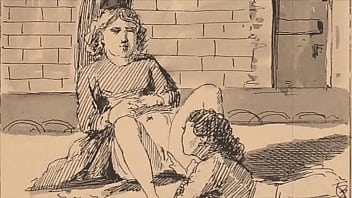 Preview 1 of Frash Anal Sex - vintage erotic drawings