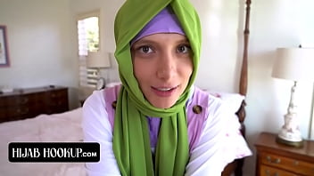Preview 2 of Alanah Rae Massage Videos - Muslim Babe Needs Some Distraction And Gets Pounded In Her Bedroom While Her StepParents Are Away