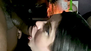 Preview 3 of Fat Lady Cutie - Sloppy head from ooooooohgodent star samantha eats a black cock